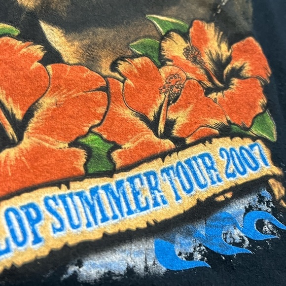 Kenny Chesney 2007 Flip Flop Summer Tour Country Music tour t shirt - Picture 4 of 7